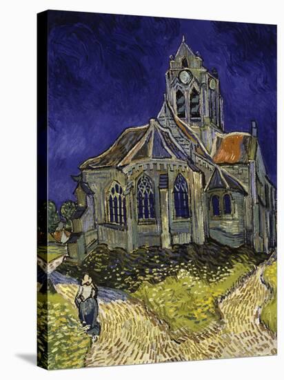 The Church in Auvers-Sur-Oise, c.1890-Vincent van Gogh-Stretched Canvas