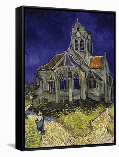 The Church in Auvers-Sur-Oise, c.1890-Vincent van Gogh-Framed Stretched Canvas