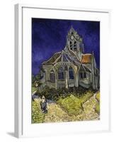 The Church in Auvers-Sur-Oise, c.1890-Vincent van Gogh-Framed Giclee Print