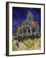 The Church in Auvers-Sur-Oise, c.1890-Vincent van Gogh-Framed Giclee Print