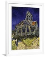 The Church in Auvers-Sur-Oise, c.1890-Vincent van Gogh-Framed Giclee Print