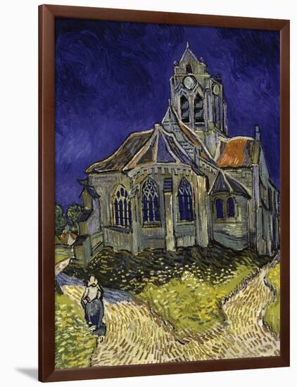 The Church in Auvers-Sur-Oise, c.1890-Vincent van Gogh-Framed Giclee Print