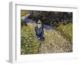 The Church in Auvers-Sur-Oise, c.1890-Vincent van Gogh-Framed Premium Giclee Print