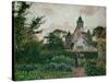 The Church in Knocke, 1894-Camille Pissarro-Stretched Canvas