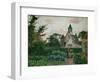 The Church in Knocke, 1894-Camille Pissarro-Framed Giclee Print