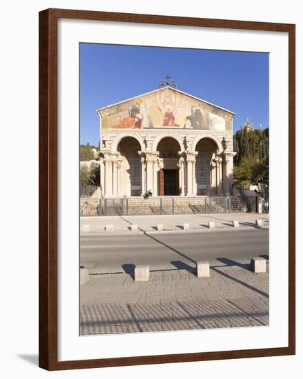 The Church of All Nations, Mount of Olives, Jerusalem, Israel, Middle East-Gavin Hellier-Framed Photographic Print