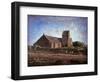 The Church of Greville, 1871-1874-Jean-François Millet-Framed Giclee Print