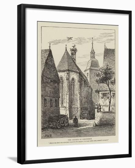 The Church of Kirchheim-Henry William Brewer-Framed Giclee Print