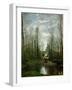 The Church of Marissel, Near Beauvais-Jean-Baptiste-Camille Corot-Framed Giclee Print