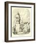 The Church of Mercy at Cuzco-Édouard Riou-Framed Giclee Print