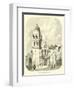 The Church of Mercy at Cuzco-Édouard Riou-Framed Giclee Print