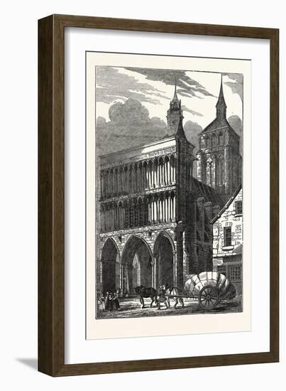 The Church of Notre Dame at Dijon, France-null-Framed Giclee Print