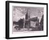 The Church of Notre Dame, Calais-null-Framed Giclee Print