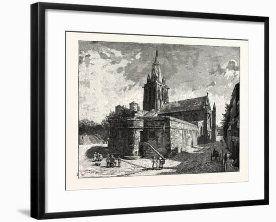 The Church of Notre Dame Calais-null-Framed Giclee Print