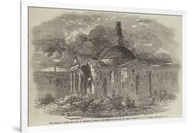 The Church of Peter and Paul, in Sebastopol, Showing the Effect of the Shot and Shell-Edward Angelo Goodall-Framed Giclee Print