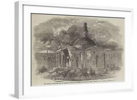 The Church of Peter and Paul, in Sebastopol, Showing the Effect of the Shot and Shell-Edward Angelo Goodall-Framed Giclee Print