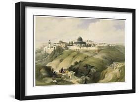 The Church of Purification, Jerusalem-David Roberts-Framed Giclee Print