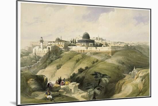 The Church of Purification, Jerusalem-David Roberts-Mounted Giclee Print