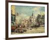 The Church of Saint Medard and the Mouffetard Road in Paris-Gustave Loiseau-Framed Giclee Print