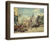 The Church of Saint Medard and the Mouffetard Road in Paris-Gustave Loiseau-Framed Giclee Print