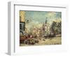 The Church of Saint Medard and the Mouffetard Road in Paris-Gustave Loiseau-Framed Giclee Print