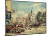 The Church of Saint Medard and the Mouffetard Road in Paris-Gustave Loiseau-Mounted Giclee Print