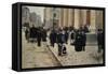 The Church of Saint Philippe De Roule, Paris, France-Jean Béraud-Framed Stretched Canvas