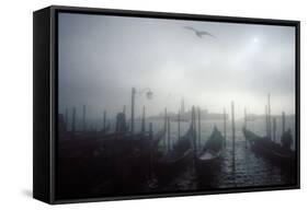 The Church of San Giorgio Maggiore from the Piazetta San Marco-Simon Marsden-Framed Stretched Canvas