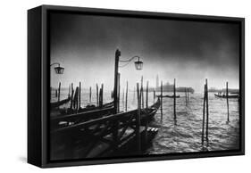 The Church of San Giorgio Maggiore from the Piazzetta San Marco-Simon Marsden-Framed Stretched Canvas