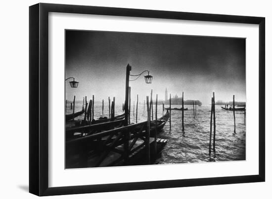 The Church of San Giorgio Maggiore from the Piazzetta San Marco-Simon Marsden-Framed Giclee Print