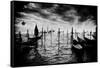 The Church of San Giorgio Maggiore from the Piazzetta San Marco-Simon Marsden-Framed Stretched Canvas