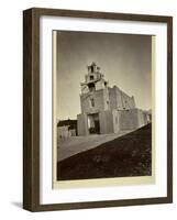 The Church of San Miguel, the Oldest in Santa Fe, N.M., 1873-Timothy O'Sullivan-Framed Photographic Print