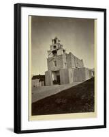 The Church of San Miguel, the Oldest in Santa Fe, N.M., 1873-Timothy O'Sullivan-Framed Photographic Print