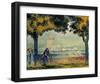 The Church of Santa Maria degli Angely near Assisi-Henri Edmond Cross-Framed Art Print