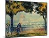 The Church of Santa Maria degli Angely near Assisi-Henri Edmond Cross-Mounted Art Print