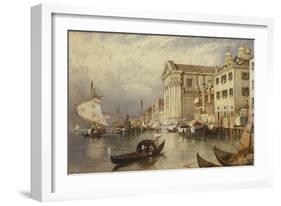 The Church of Santa Maria del Rosario or of the Gesuati, Venice-Myles Birket Foster-Framed Giclee Print