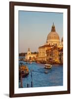 The Church of Santa Maria della Salute and the Grand Canal, from the Accademia Bridge-Nico Tondini-Framed Photographic Print