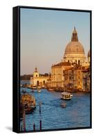 The Church of Santa Maria della Salute and the Grand Canal, from the Accademia Bridge-Nico Tondini-Framed Stretched Canvas