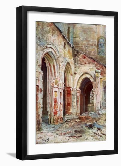 The Church of Sermaize, 1914-Pierre Vignal-Framed Giclee Print