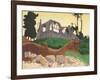 The Church of Souain, 1917-Felix Edouard Vallotton-Framed Giclee Print