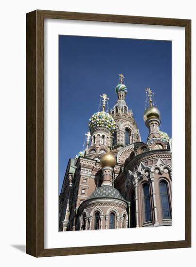 The Church of Spilled Blood, UNESCO World Heritage Site, St. Petersburg, Russia-Adina Tovy-Framed Photographic Print