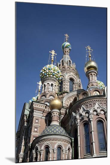 The Church of Spilled Blood, UNESCO World Heritage Site, St. Petersburg, Russia-Adina Tovy-Mounted Photographic Print