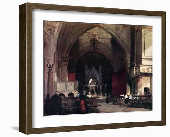 The Church of St Ambrogio, Milan, Early 19th Century-Richard Parkes Bonington-Framed Giclee Print