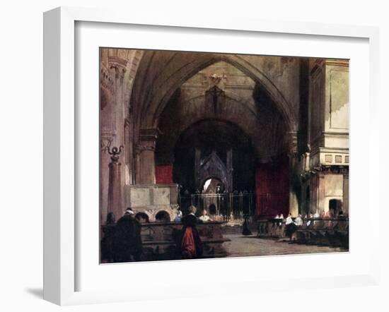 The Church of St Ambrogio, Milan, Early 19th Century-Richard Parkes Bonington-Framed Giclee Print