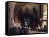 The Church of St Ambrogio, Milan, Early 19th Century-Richard Parkes Bonington-Framed Stretched Canvas