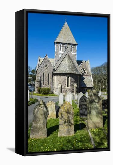 The Church of St. Anne, Alderney, Channel Islands, United Kingdom-Michael Runkel-Framed Stretched Canvas