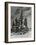 The Church of St Basil in the Place Rouge on Christmas Eve-Frederic De Haenen-Framed Giclee Print