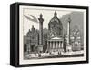 The Church of St. Charles Borromaeus in Vienna, Austria-null-Framed Stretched Canvas