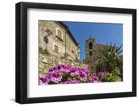 The Church of St. George Dating from 1450 at This Pretty Castle Village High Above Taormina-Rob Francis-Framed Photographic Print