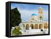 The Church of St. George in Oia, Santorini.-neirfy-Framed Stretched Canvas
